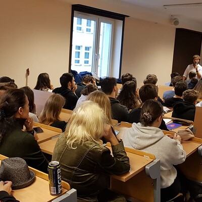 Warsztaty językowe Matrioszki z udziałem Dawida Łausta