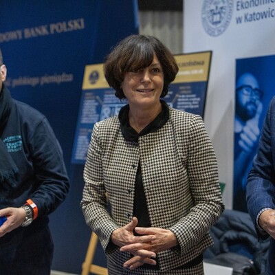 zdjęcie wykonane na stosiku UE Katowice oraz NBP Katowice