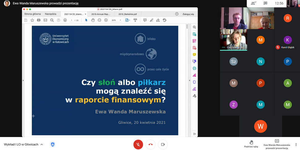 Warsztaty w I LO