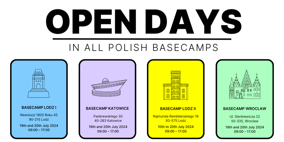 Open Days at Basecamp Katowice
