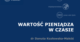 Obrazek przedstawia wykład online.