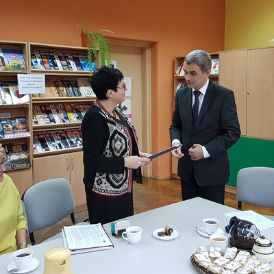 Podpisanie umowy z ZSO w Żorach