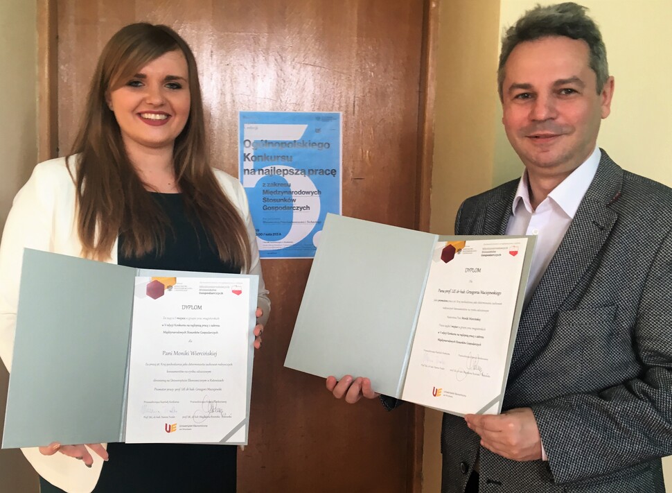 Nasza absolwentrka laureatką konkursu