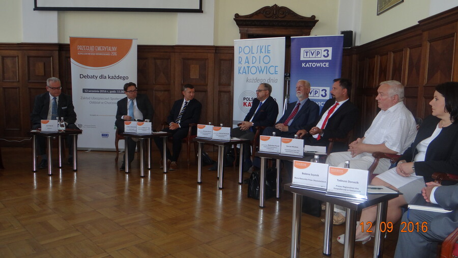 Debata emerytalna z udziałem Uniwersytetu