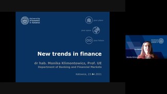 Open Day - dr hab. Monika Klimontowicz, Prof. UE