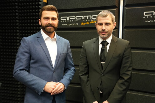 dr hab. J. Kozak, prof. UE oraz Marek Kiczka