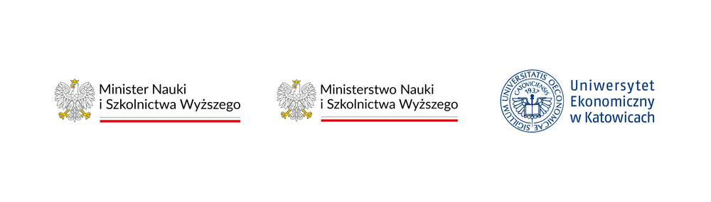 logotypy ministerstwa i uekatowice