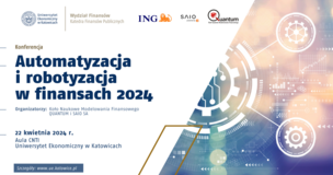 Konferencja pt. Automatyzacja i robotyzacja w finansach 2024