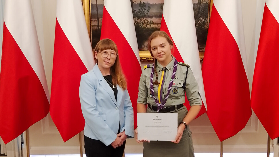 zdjęcie promotor i wyróżnionej