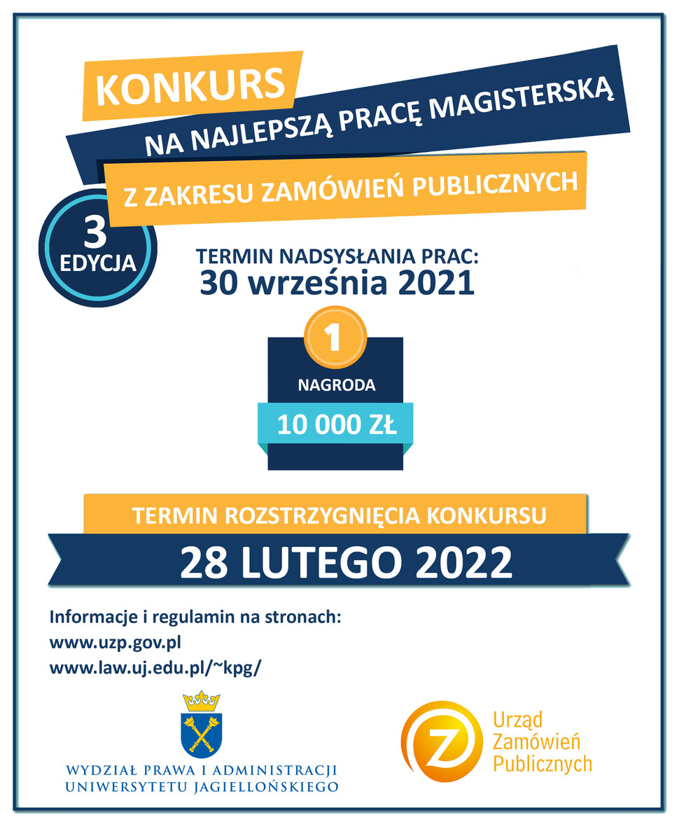 Obrazek przedstawia plakat konkursu