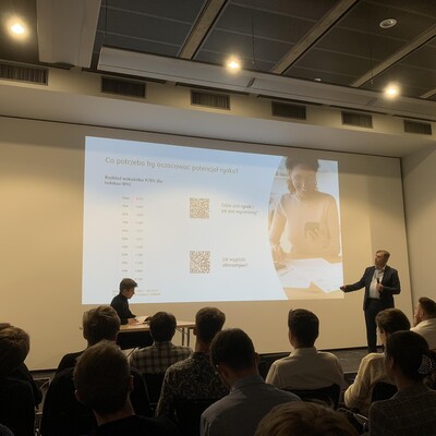 zdjęcie w trakcie trwania wykładu