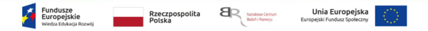 logo FE, RP, NCBiR, UE