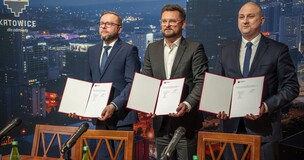 prof. Wolny, Marcin Krupa, przedstawiciel EMAG