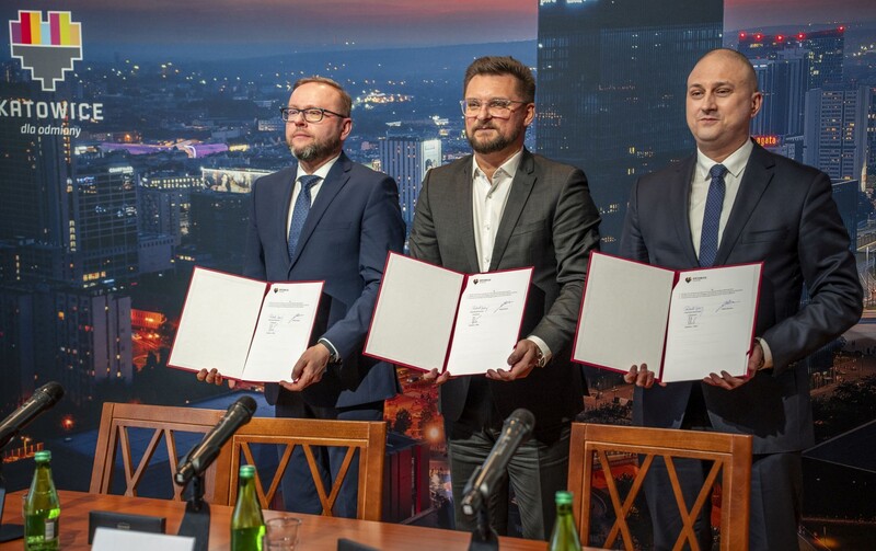 prof. Wolny, Marcin Krupa, przedstawiciel EMAG