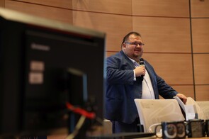 jeden z prelegentów wydarzenia