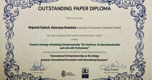 Artykuł pracowników naszego Uniwersytetu nagrodzony