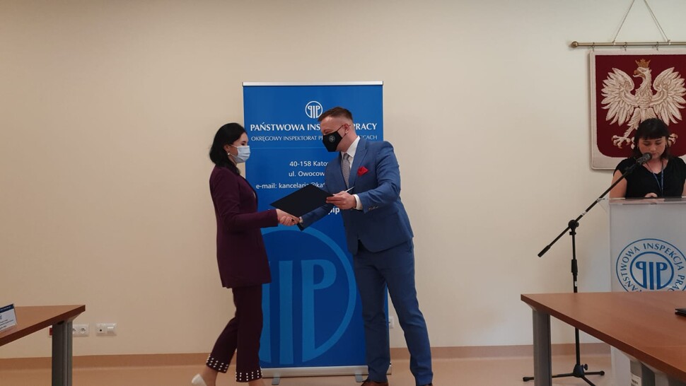 Pracownik Uczelni powołany w skład Śląskiej Rady ds. Bezpieczeństwa Pracy - zdjęcie z wydarzenia