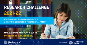 Konkurs CFA Research Challenge - logo