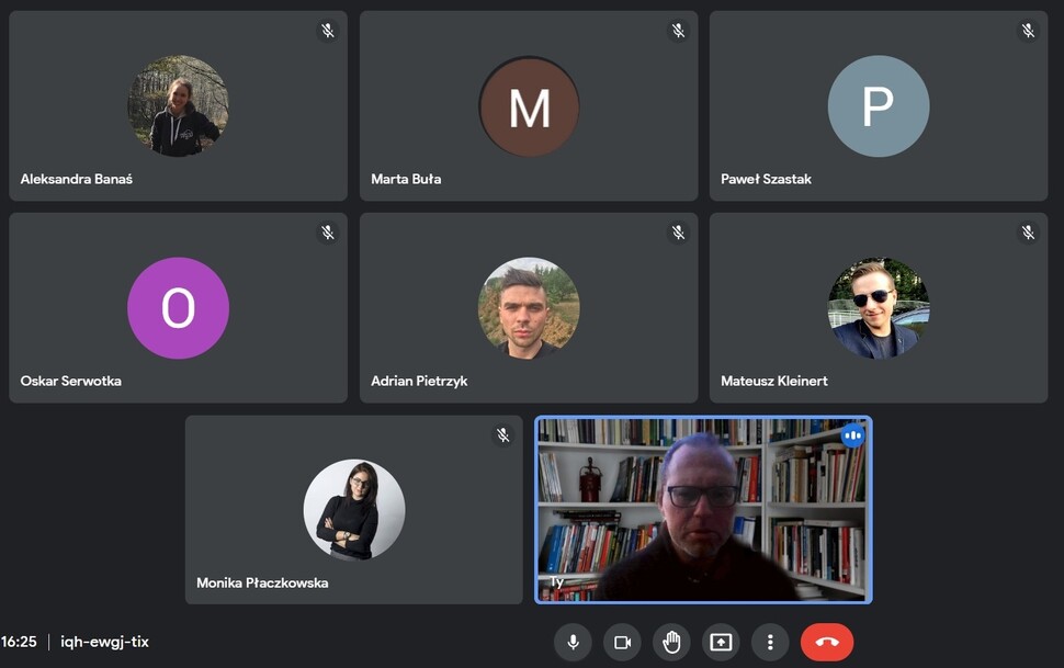 Spotkanie inaugurujące piąty rok działalności KN "Ekonomia Sportu" - zrzut