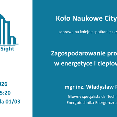 Plakat zapraszający na spotkanie.