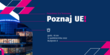 Grafika informacyjna ze zdjęciem CNTI nocą
