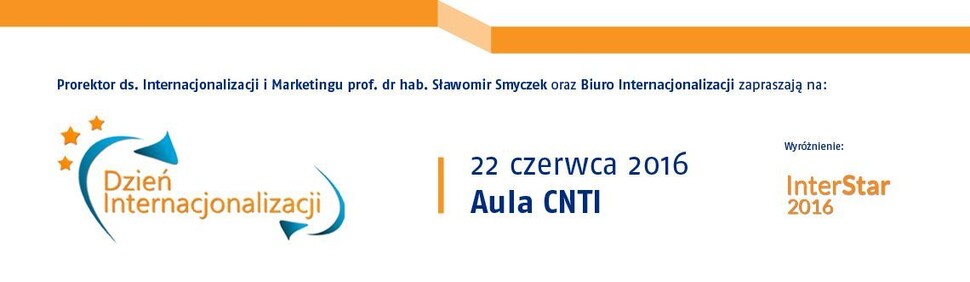 Zapraszamy na Dzień Internacjonalizacji