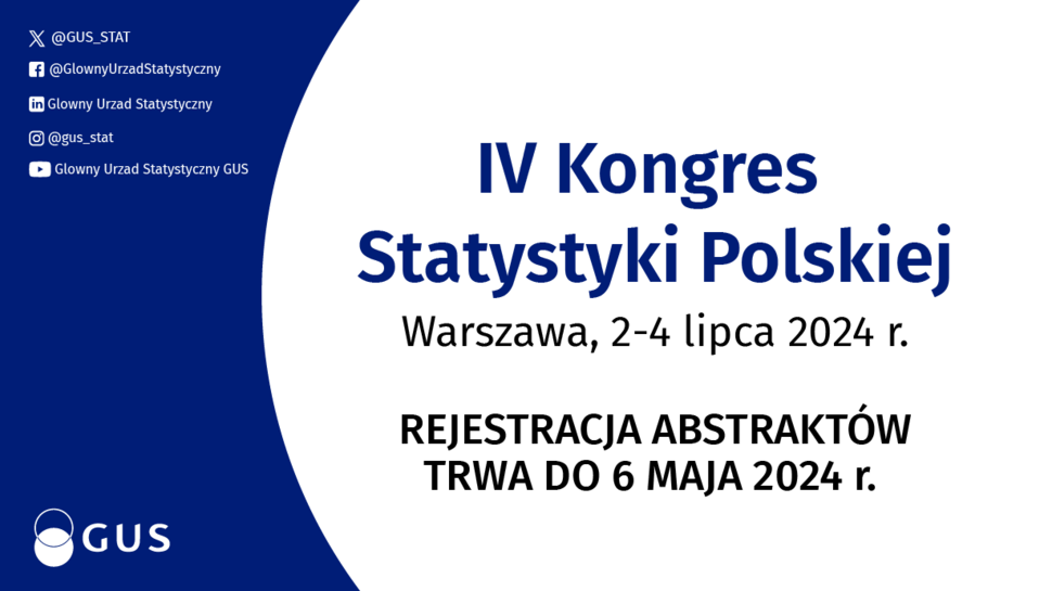 IV Kongres Statystyki Polskiej; treść w newsie