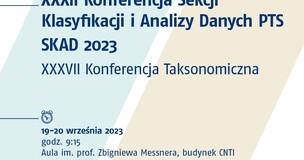 Plakat informacyjny nt. konferencji SKAD 2023