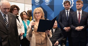 JM Rektor podczas przemowy na wydarzeniu