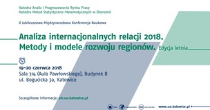 X edycja konferencji pn. "Analiza internacjonalnych relacji 2018"