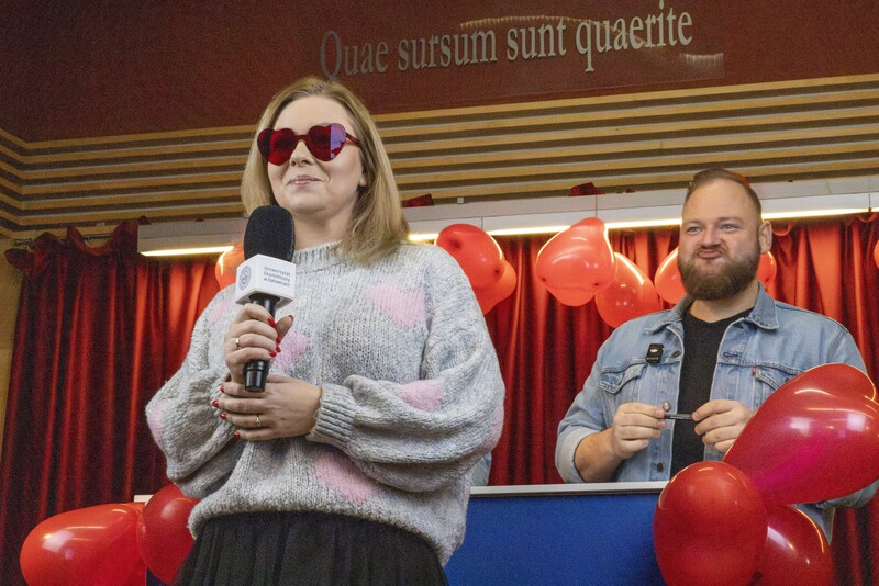 Dagmara Piskorz witająca uczestników LIVEa