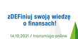 Obrazek przedstawia plakat transmisji