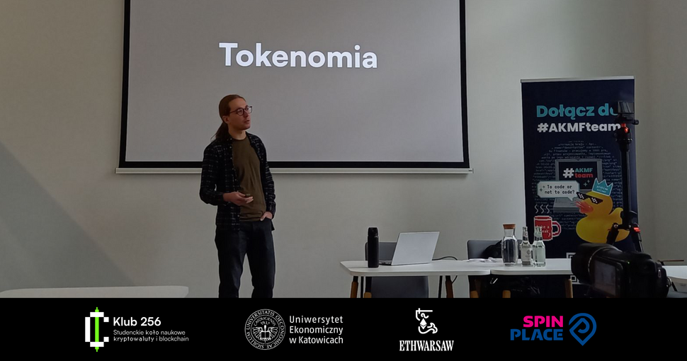 Benedykt Kozicki podczas wydarzenia