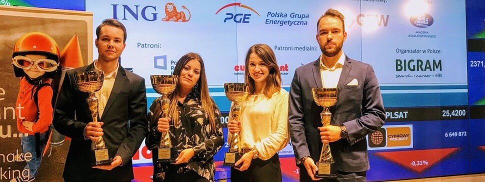 Reprezentacja UE Katowice zwycięża Global Management Challenge Poland