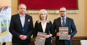 Podpisanie porozumienia o współpracy UE Katowice z Jastrzębską Spółką Węglową - zdjecie