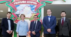 Przedstawiciele Katedry Inwestycji na Poleskim Uniwersytecie Państwowym