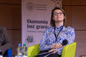 Zdjęcie przedstawia Prof. Justynę Matysiewicz
