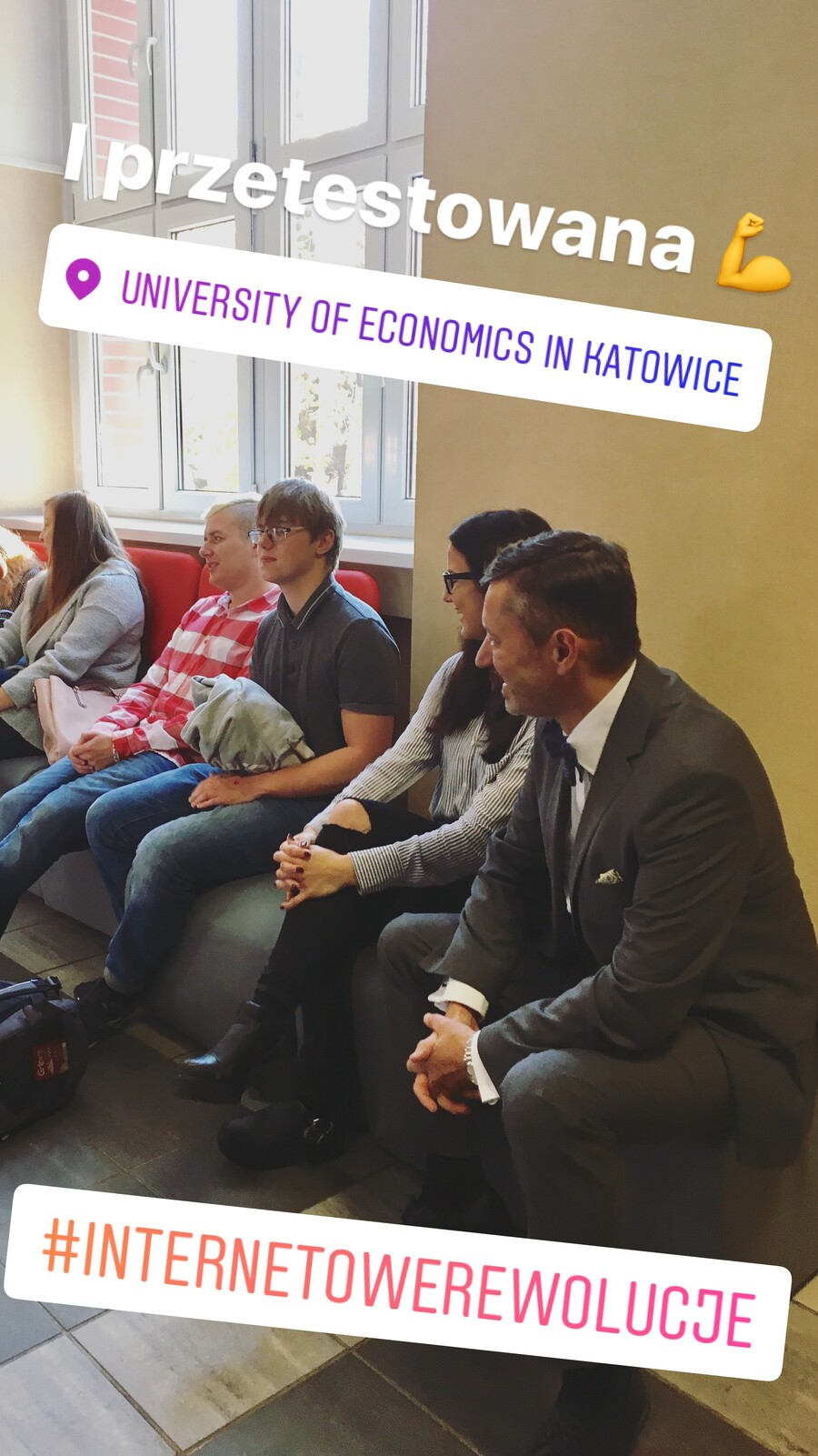Otwarcie na UE Katowice strefy studenckiej od Google - Internetowych Rewolucji