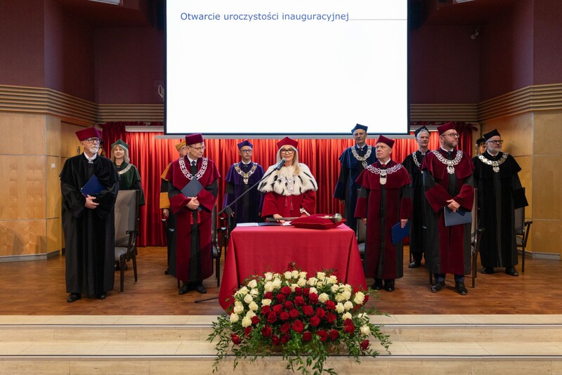 JM Rektor i Senat podczas uroczystego otwarcia