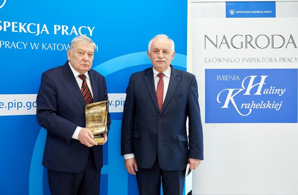 Nagroda Głównego Inspektora Pracy im. Haliny Krahelskiej dla profesora honorowego UE Katowice