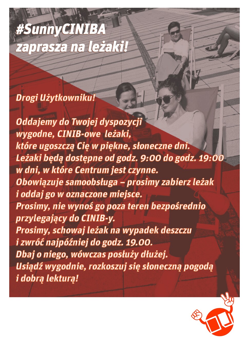 Sunny CINIBA - czyli nauka do sesji na leżakach