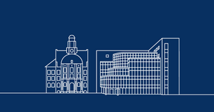 picture with building of campus