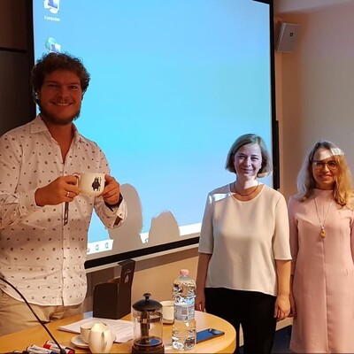 Warsztaty językowe Matrioszki z udziałem Dawida Łausta