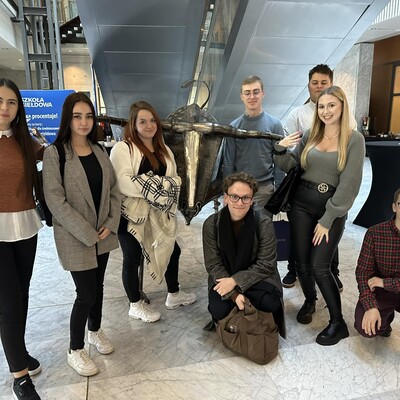 zdjęcie grupowe uczestników wyjazdu