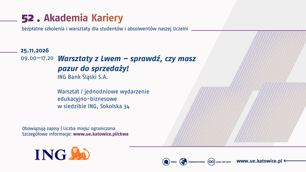 plakat promujący wydarzenie