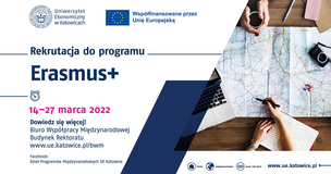 Rekrutacja do programu Erasmus+