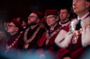 Prorektorzy prof. Wolny i prof. Nowak