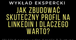 zaproszenie do wydarzenia, na środku tytł wykładu, na górze logo organizatorów, na dole data, czas i miejsce wydarzenia