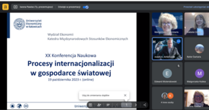 Slajd z tytułem konferencji 