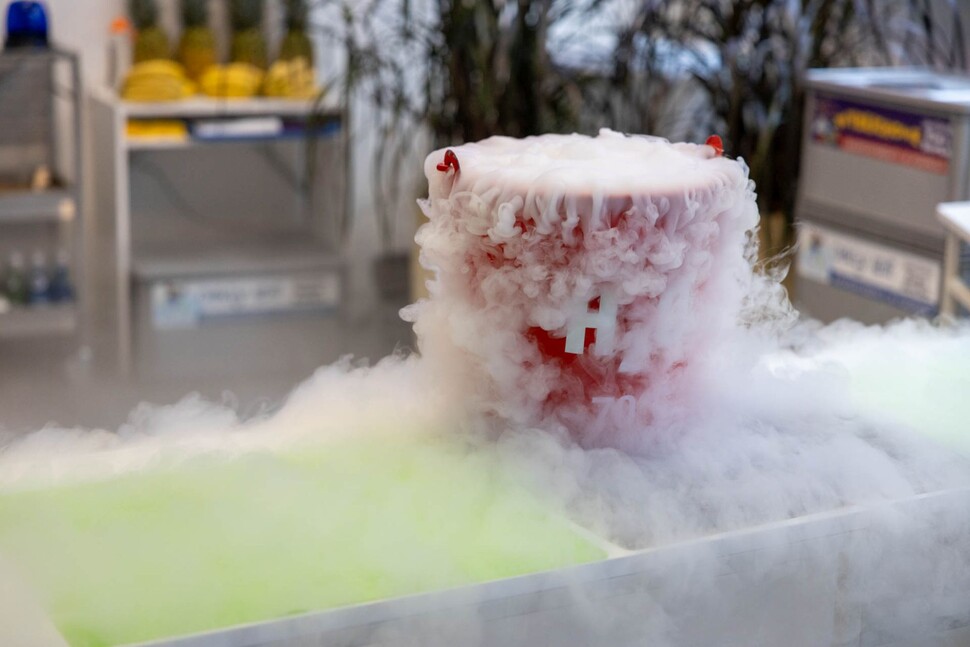 eksperyment w Kato Science Corner